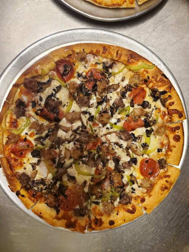 Stavro’s Special Pizza.