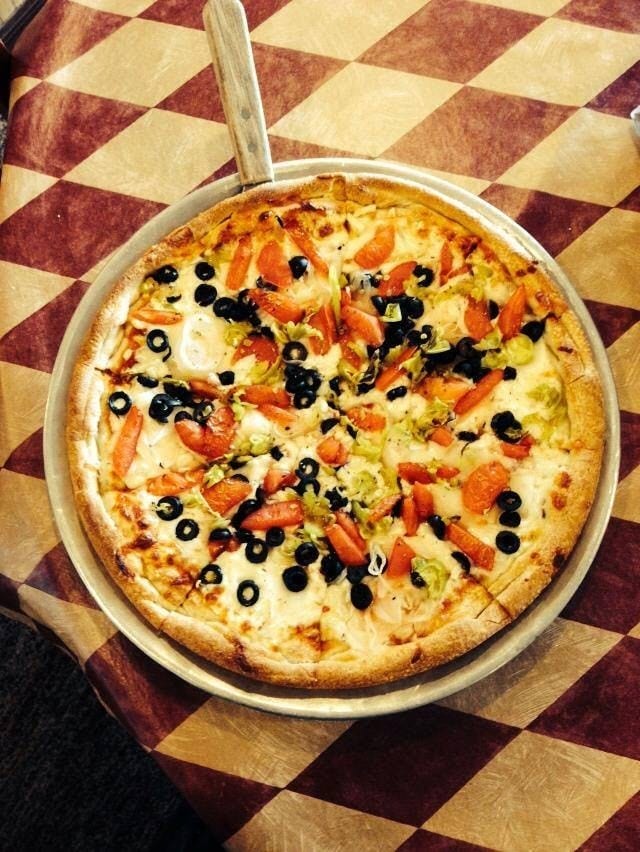 Greek Pizza.